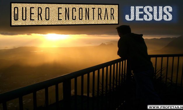 Eu quero encontrar Jesus: participe deste caminho