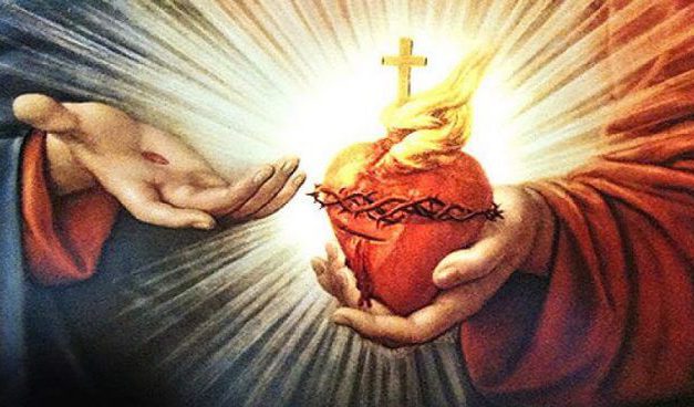 Coração de Jesus, cheio de amor e bondade