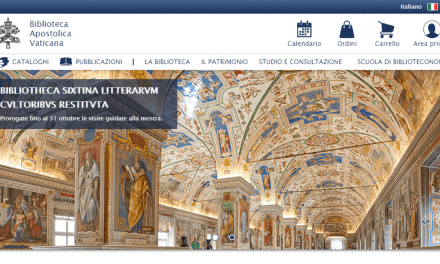 Biblioteca Vaticana com novo site: mais ágil e intuitivo