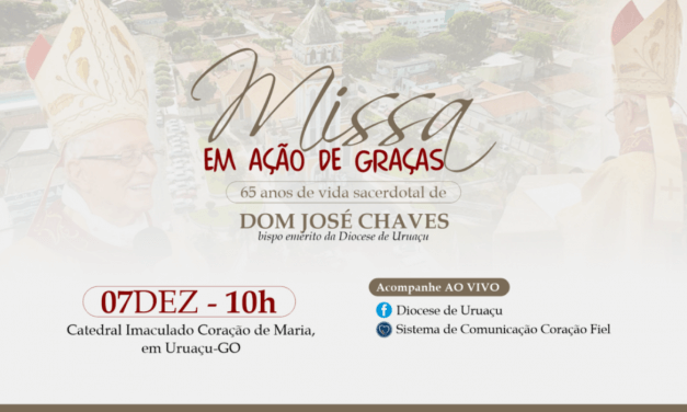 Dom José Chaves celebrará 65 anos de ordenação presbiteral