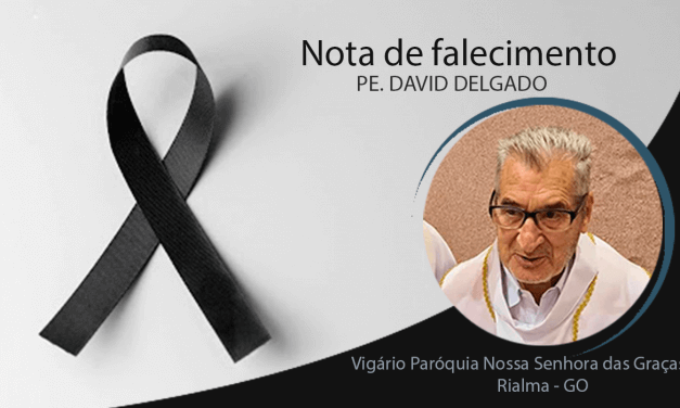Nota de pesar pelo falecimento do Pe. David Delgado
