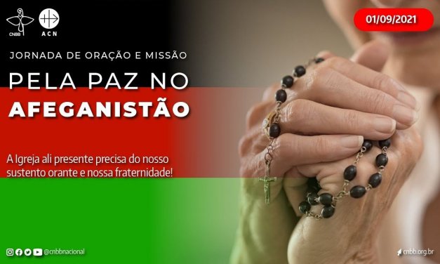 Brasil: 1° de setembro é dia de rezar pela paz no Afeganistão