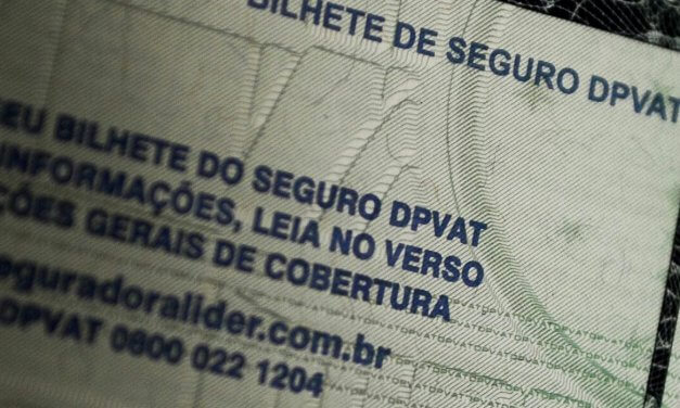 Motorista não pagará DPVAT pelo segundo ano seguido