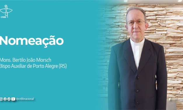 Papa nomeia Bispo Auxiliar de Porto Alegre