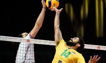 Esportes Vôlei do Brasil perde da França na Liga das Nações