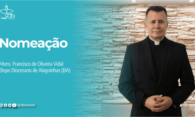 Papa Francisco nomeia Bispo para a Diocese de Alagoinhas (Ba) vacante desde janeiro de 2021