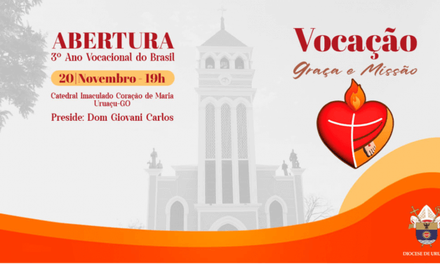 3º Ano Vocacional do Brasil na Diocese de Uruaçu
