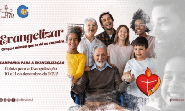 Coleta da Campanha para a Evangelização será no 3º Domingo do Advento, dias 10 e 11 de dezembro