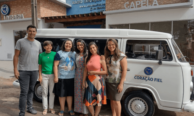 Estamos em missão na Romaria de Nossa Senhora d’ Abadia de Muquem