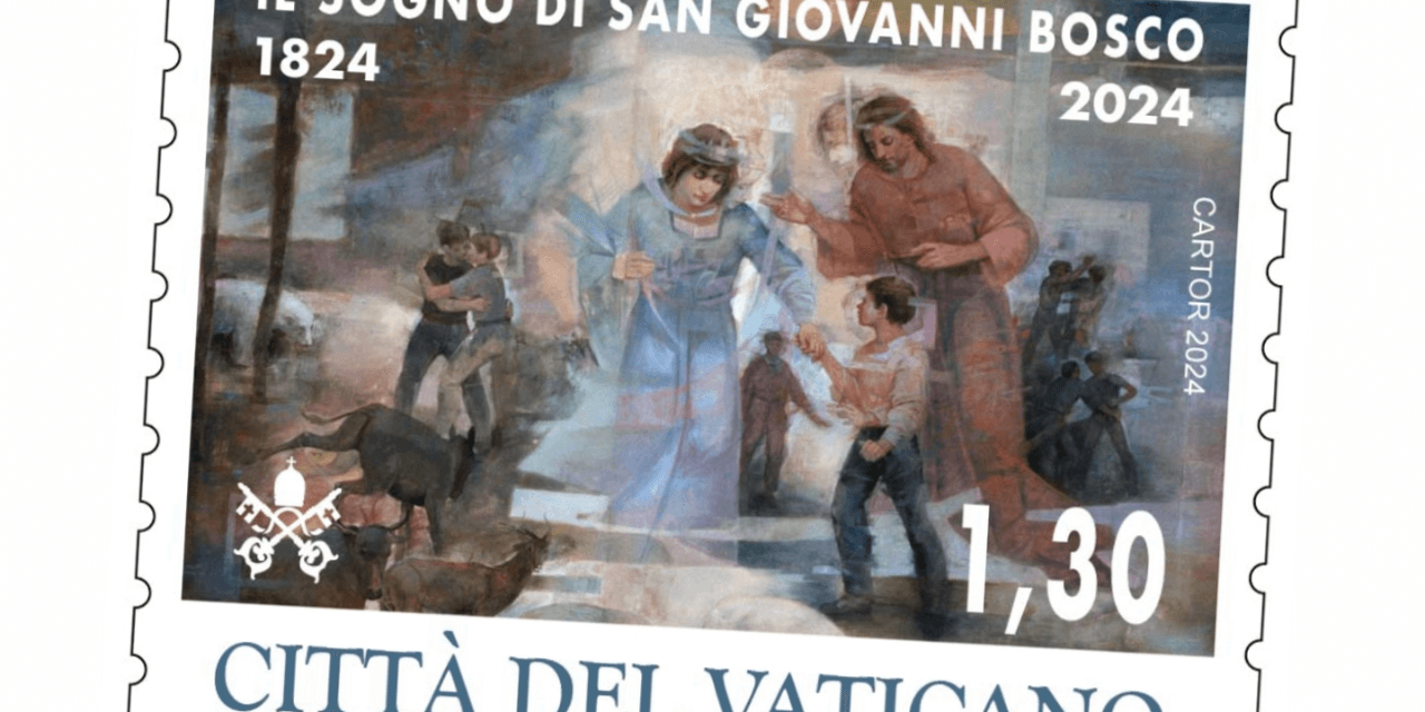 Vaticano lança selo celebrativo de bicentenário de sonho de Dom Bosco