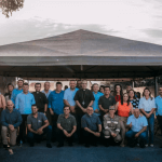 Lançamento da Pedra Fundamental da Casa de Apoio São Padre Pio, em Uruaçu-GO