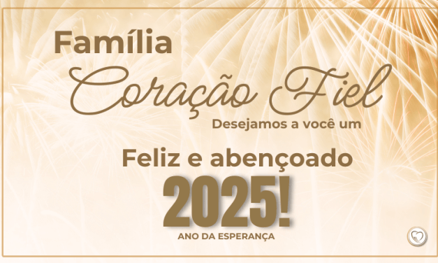 Família Coração Fiel feliz ano novo