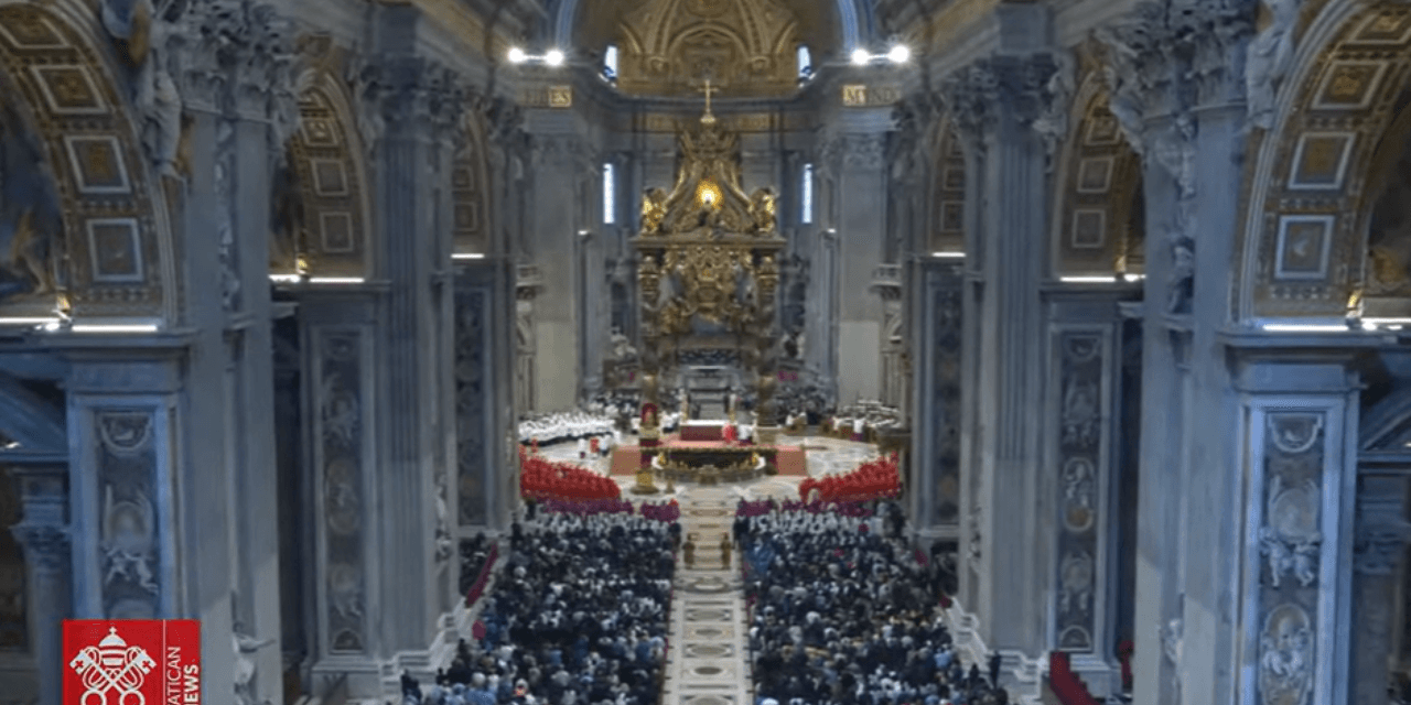 Missa celebrada nesta quarta-feira, 7 de maio, na Basílica de São Pedro, marca o início do processo de eleição do novo Papa