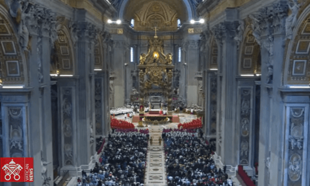 Missa celebrada nesta quarta-feira, 7 de maio, na Basílica de São Pedro, marca o início do processo de eleição do novo Papa