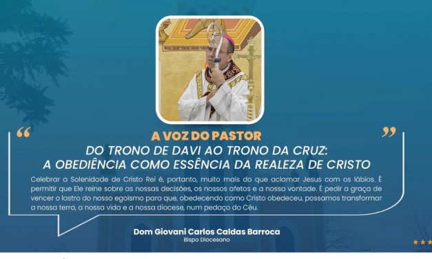 Do Trono de Davi ao Trono da Cruz: A Obediência como Essência da Realeza de Cristo