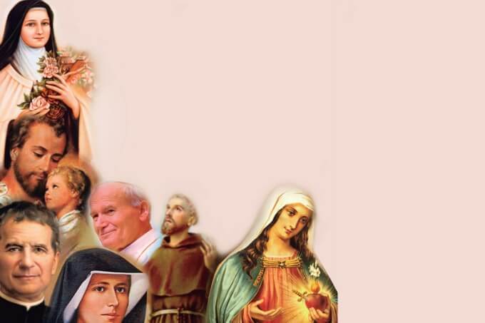 Sete Santos intercedem pela Comunidade Coração Fiel