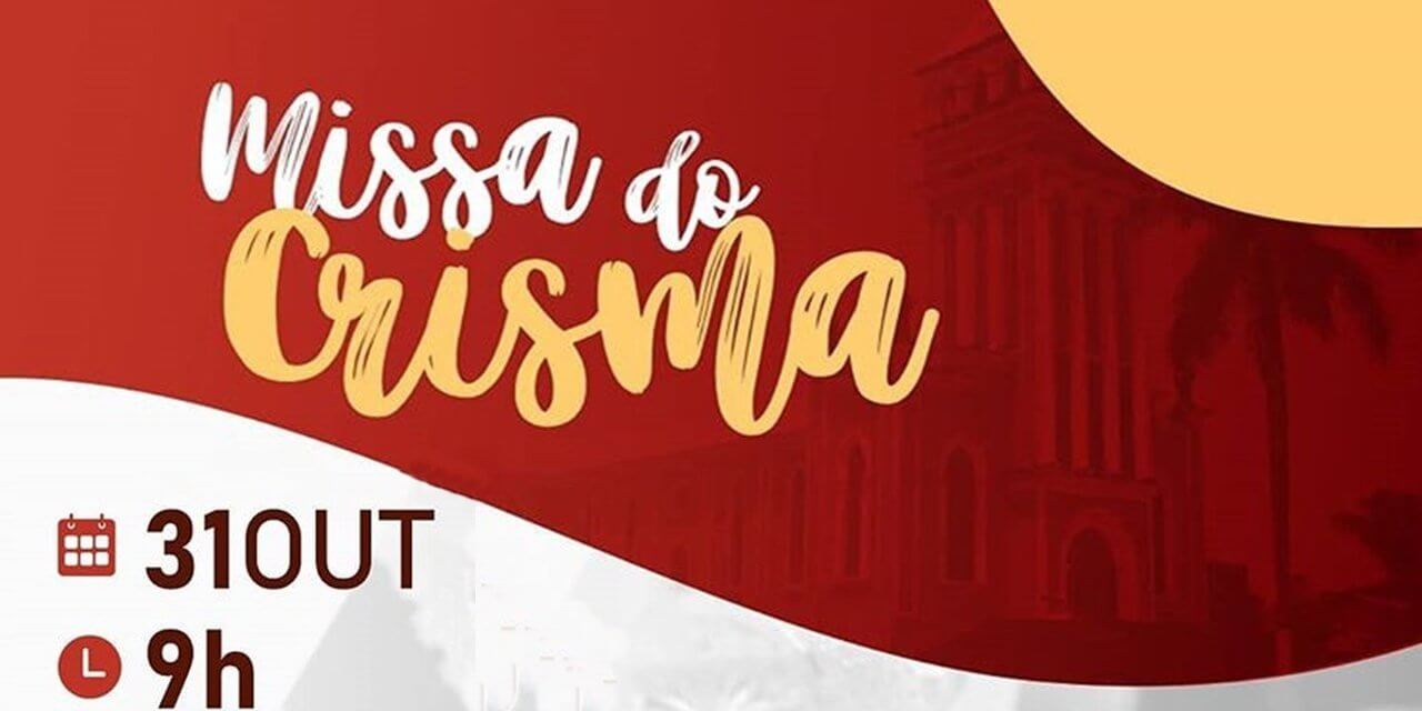Missa do Crisma acontece em Uruaçu neste sábado