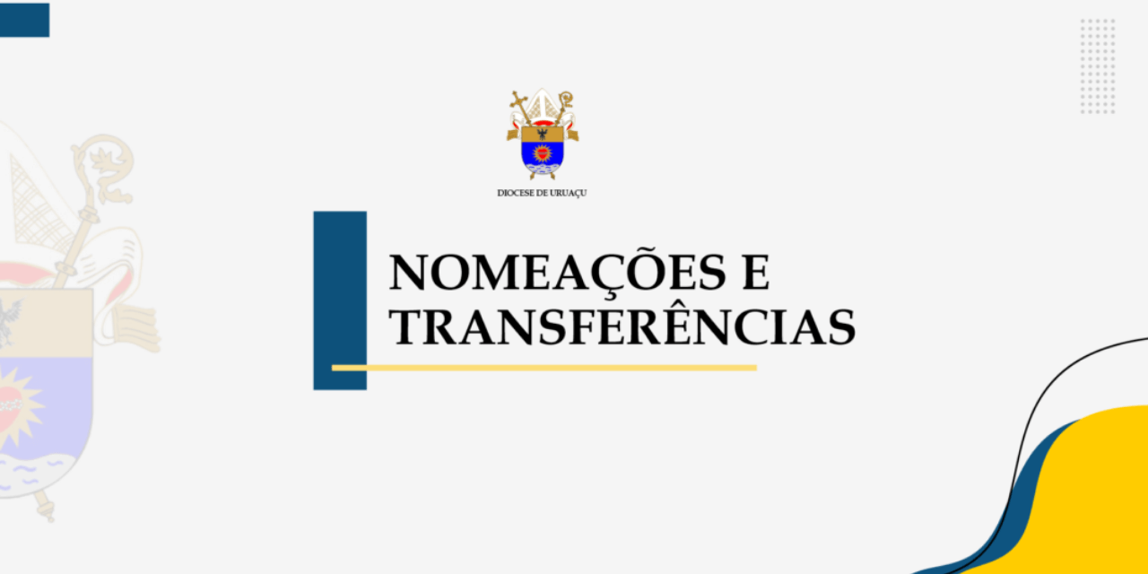 Dom Giovani Carlos faz transferências e nomeações na Diocese de Uruaçu