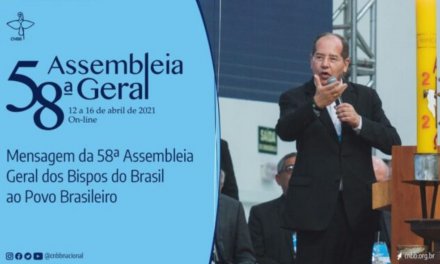 CNBB divulga mensagem ao povo brasileiro aprovada pelos bispos reunidos em Assembleia