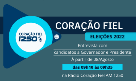 Sabatina com todos os candidatos a Governador e Presidente