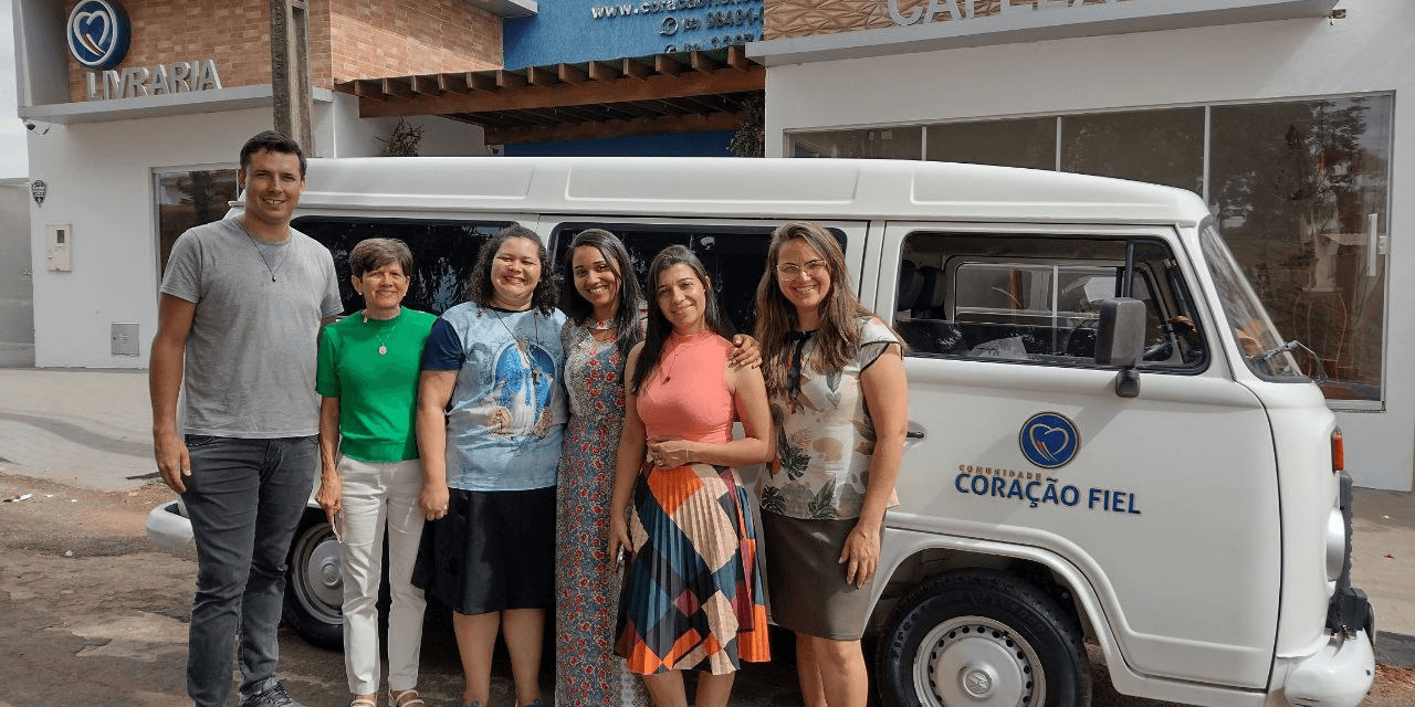 Estamos em missão na Romaria de Nossa Senhora d’ Abadia de Muquem