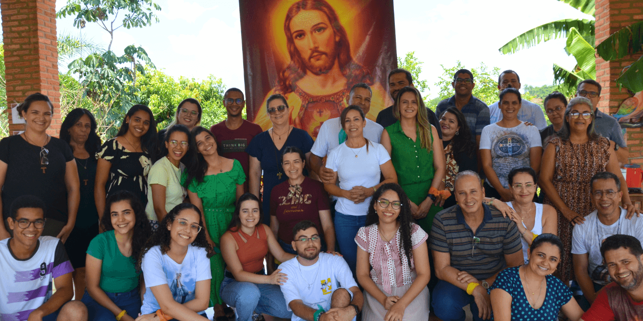 Encerramento dos grupos na escola do Coração de Jesus