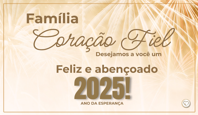 Família Coração Fiel feliz ano novo